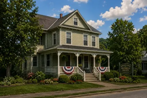 Historic Harlan's Creek Historical Society building